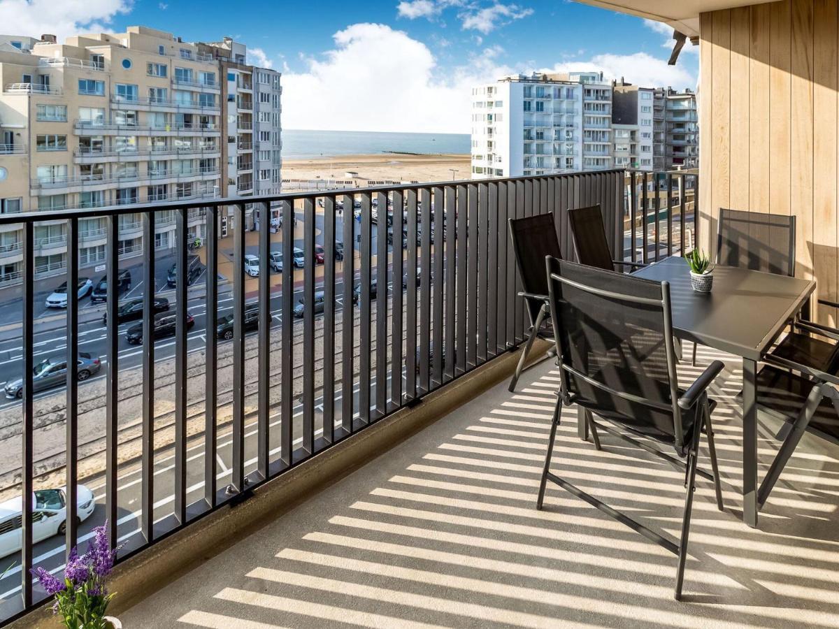 Luxurious Crystal Sea View Apartment With 2 Terraces Ostende Exterior foto